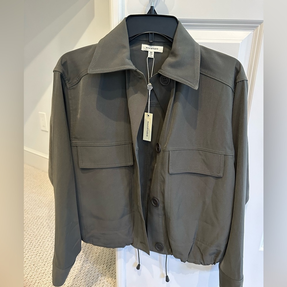 Max Studio Crop Jacket - NWT - XS